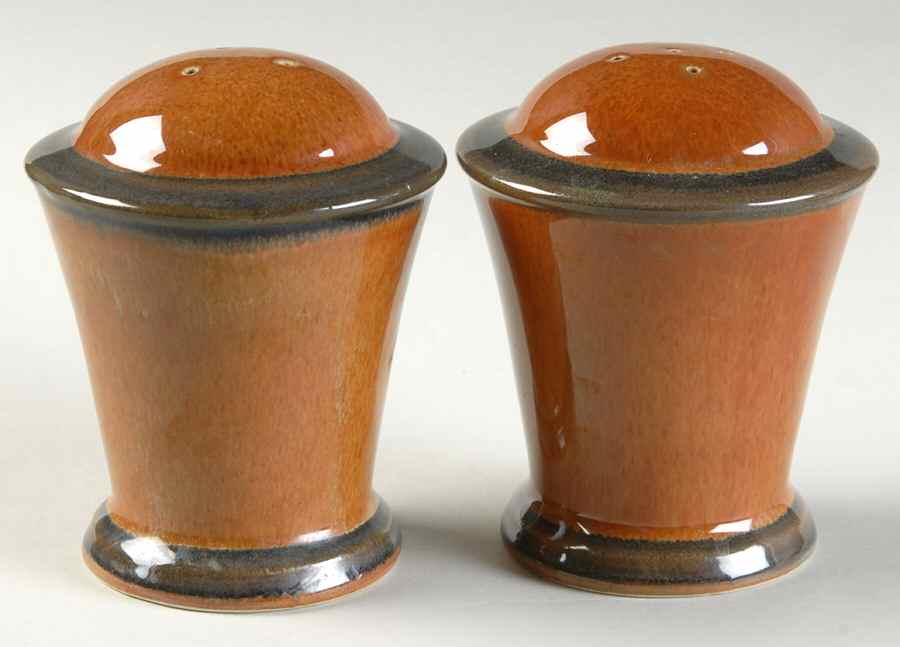 Prairie Adobe Red (Indonesia) Salt & Pepper Set by Interiors (PTS)-1