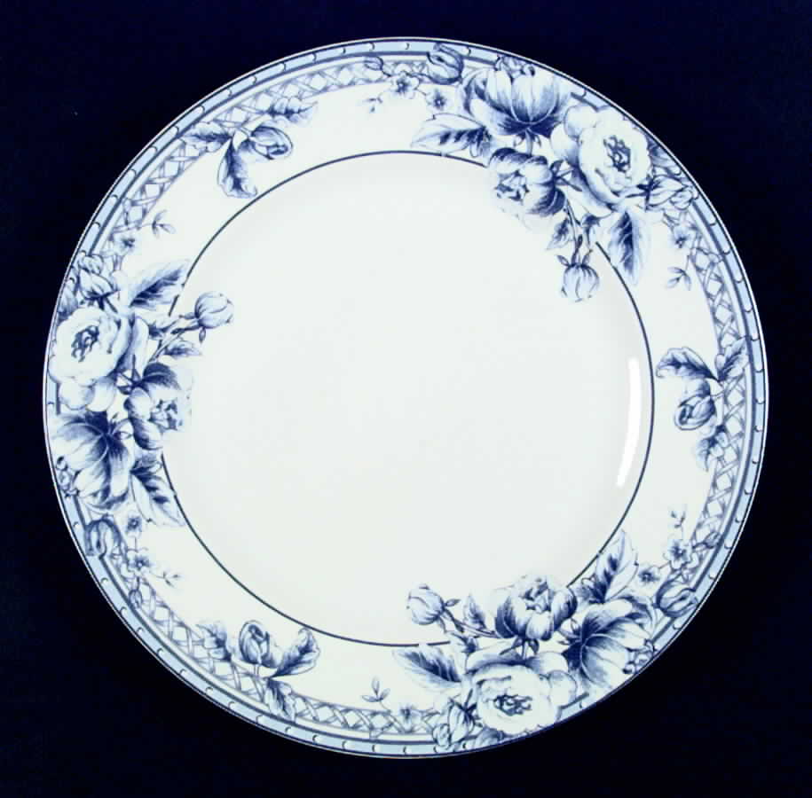 Cottage Rose Dinner Plate by Interiors (PTS)-1