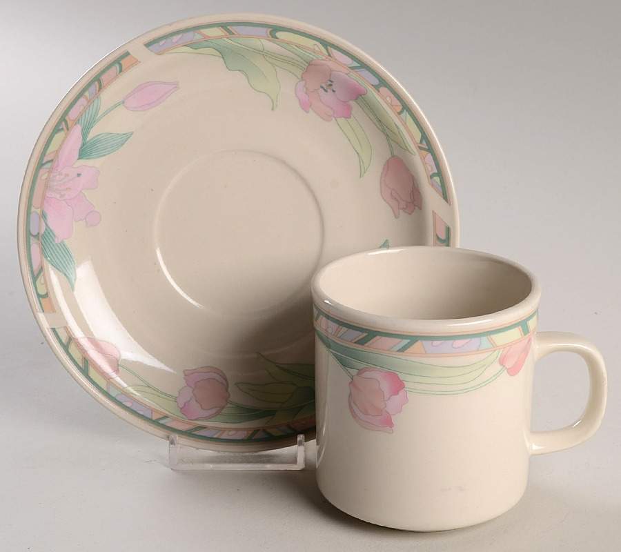 IEC1 Flat Cup & Saucer Set by Inhesion-1