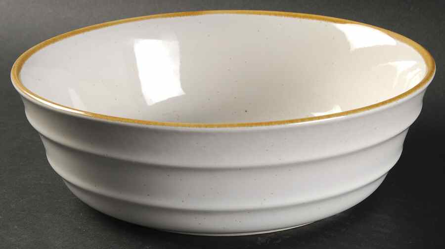 Stone Glaze 8" Round Vegetable Bowl by Imperial (Japan)-1