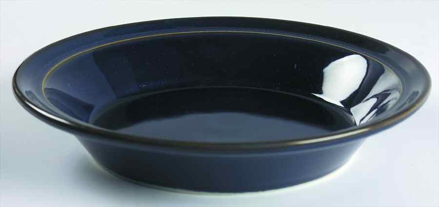Prairie Midnight Pond Blue 9" Soup/Pasta Bowl by Interiors (PTS)-1