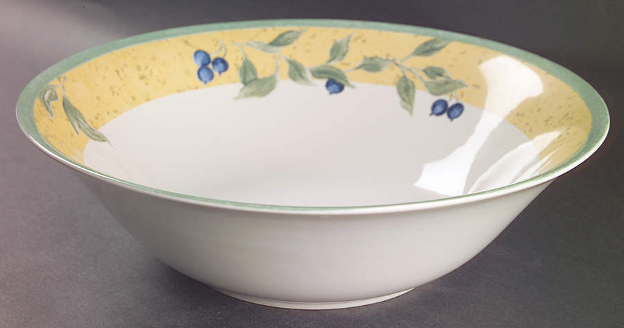 Blueberry 10" Round Vegetable Bowl by Interiors (PTS)-1