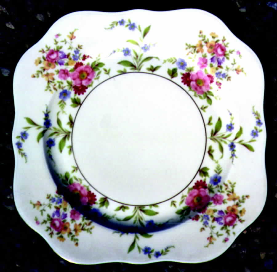 IMB14 Square Salad Plate by Imperial Bohemian-1