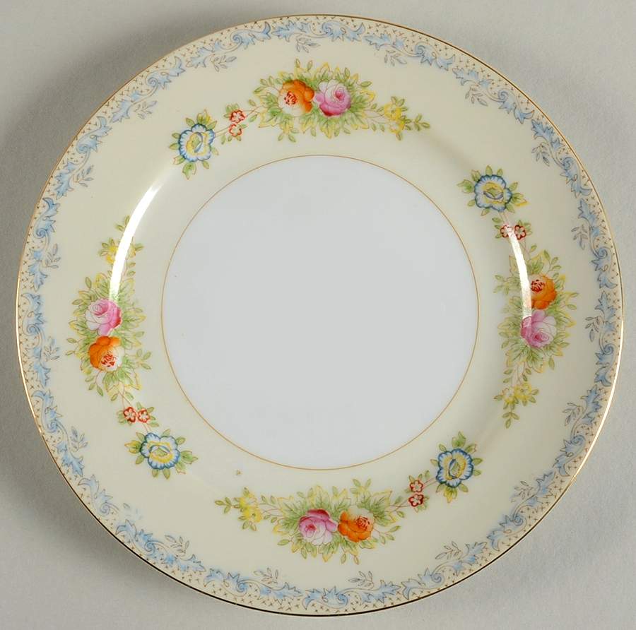 IMP36 Salad Plate by Imperial (Japan)-1
