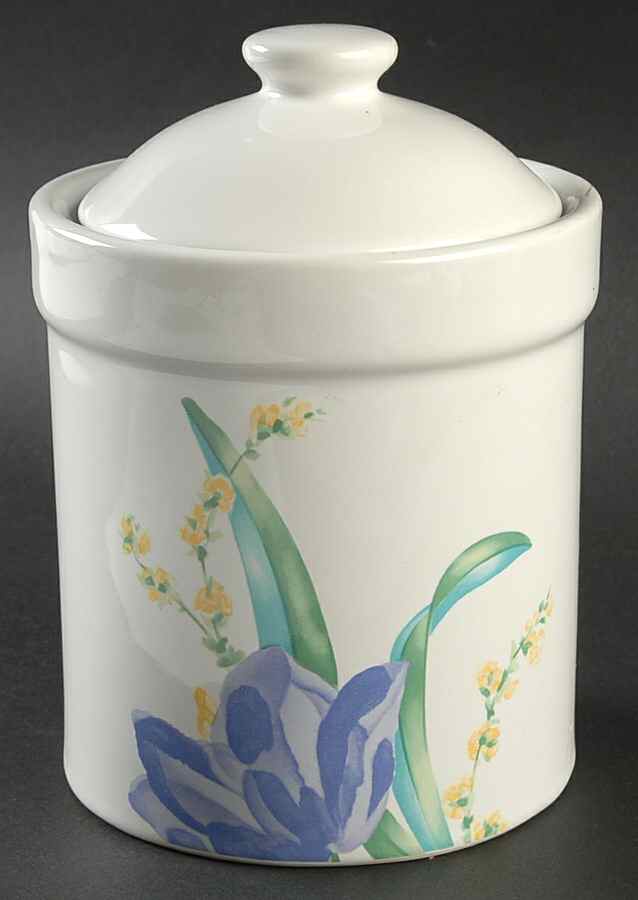 Floradale Medium Canister & Lid by International-1