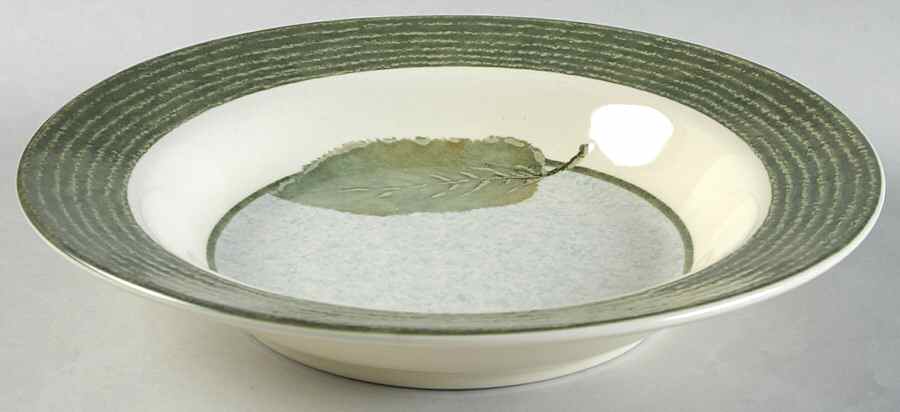 Natures Notebook Large Rim Soup Bowl by International-1