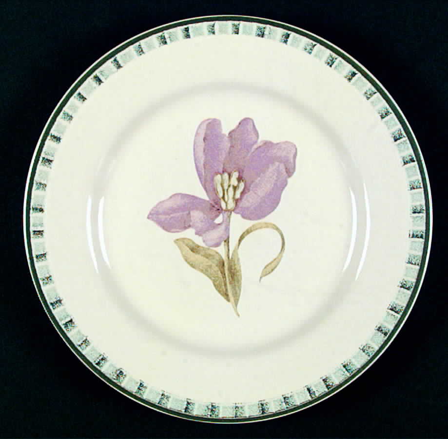 Tulips Salad Plate by International-1