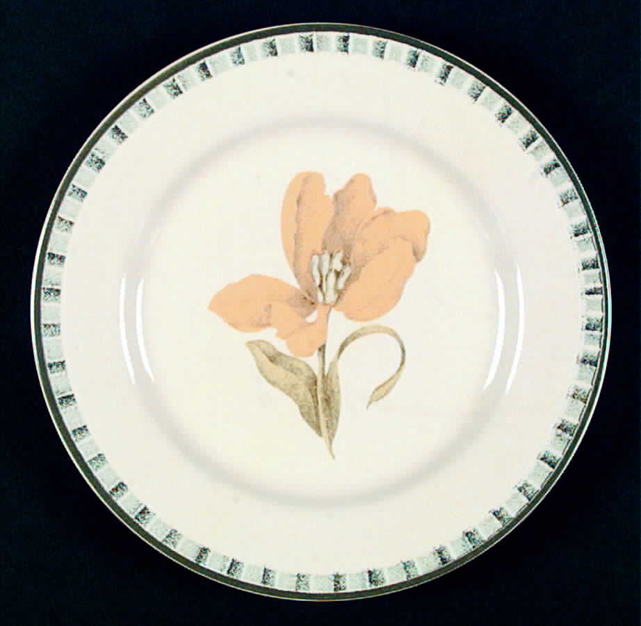 Tulips Salad Plate by International-1