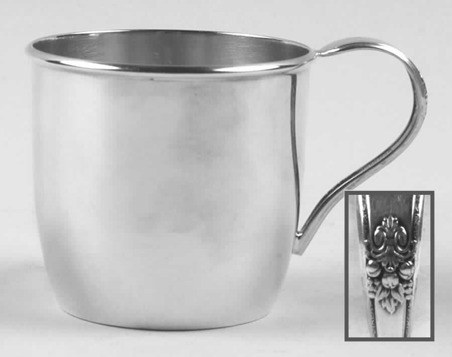 Adoration (Silverplate, Hollowware) Silverplate Baby Cup by International Silver-1