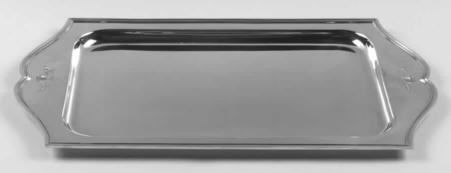 Century (Silverplate, Hollowware) Medium Silverplate Waiter Tray by International Silver-1