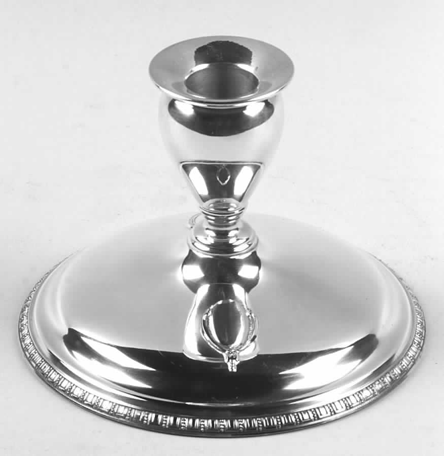 Charm (Silverplate, Hollowware) Plated Console Candleholder by International Silver-1