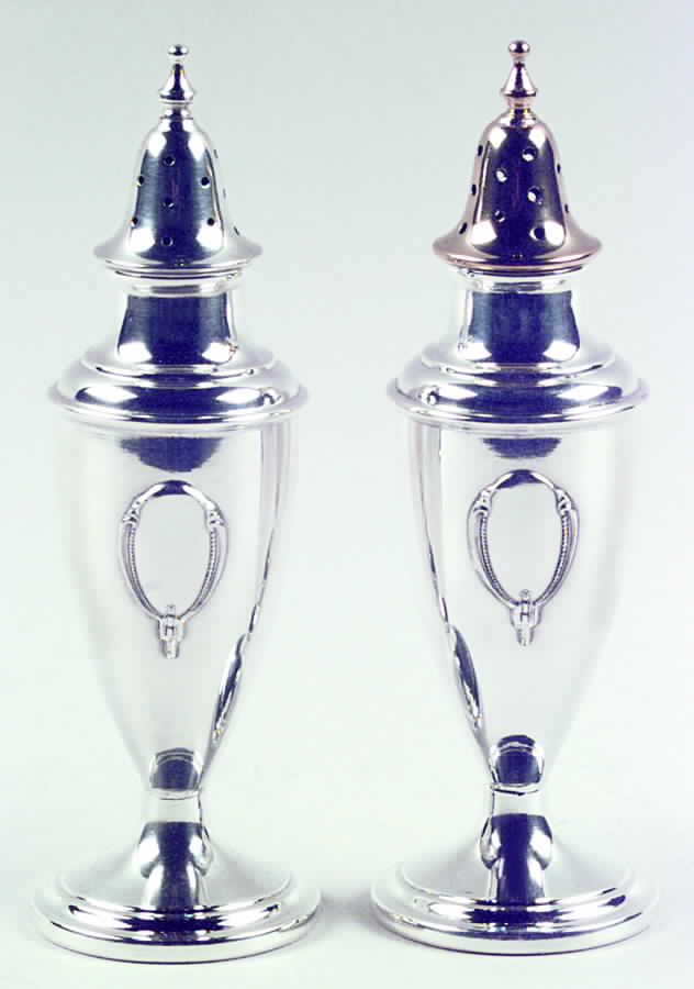 Charm (Silverplate, Hollowware) Salt & Pepper Set by International Silver-1