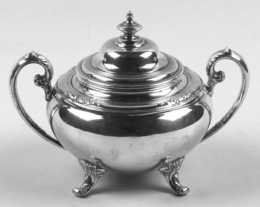 Youth (Silverplate, Hollowware) Sugar Bowl & Lid by International Silver-1