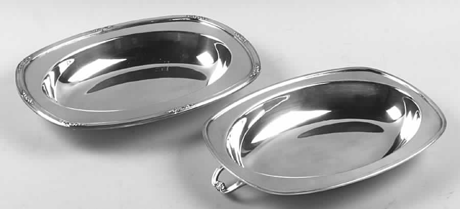 Youth (Silverplate, Hollowware) Double Vegetable Bowl by International Silver-1
