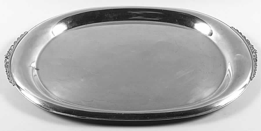 Leilani (Silverplate, Hollowware) Silverplate Waiter Tray by International Silver-1