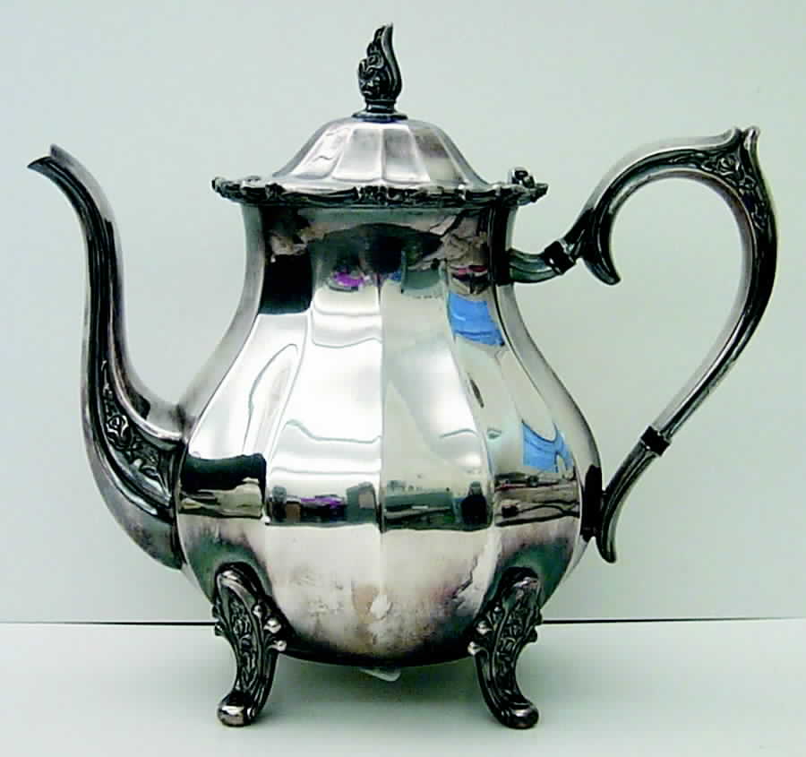 Magic Rose (Silverplate, Hollowware) Teapot by International Silver-1
