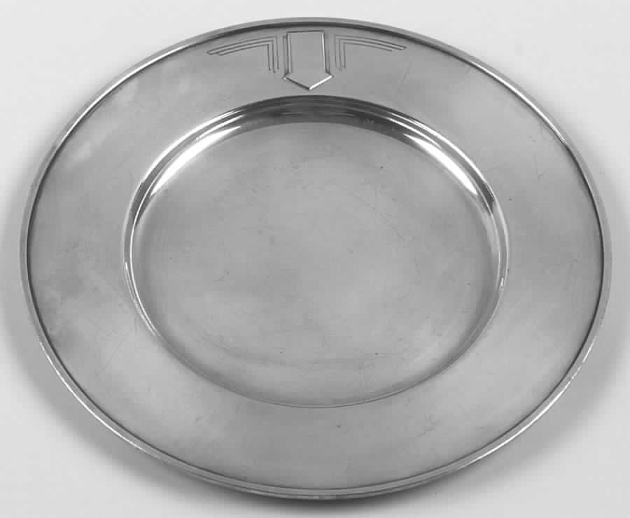 Napoleon (Silverplate, Hollowware) Silverplate Sandwich Plate by International Silver-1