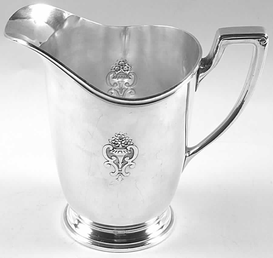 Princess-Lady Doris (Silverplate, Hollowware) Silverplate Water Pitcher by International Silver-1