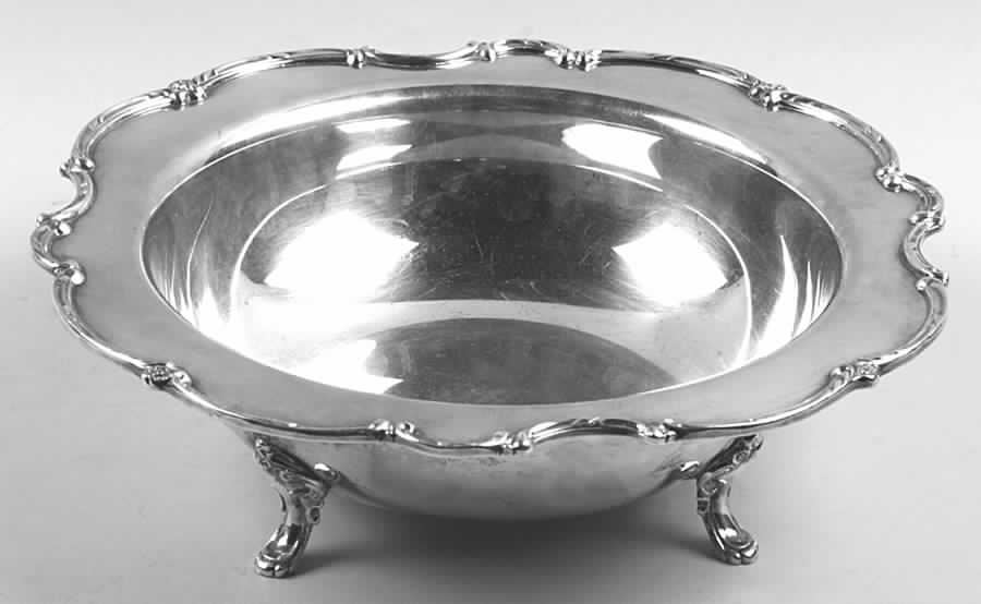 Reflection (Silverplate, Hollowware) Footed Round Vegetable Bowl by International Silver-1