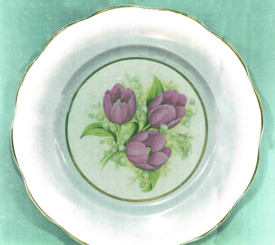 IPE1 Bread & Butter Plate by Imperial (England)-1