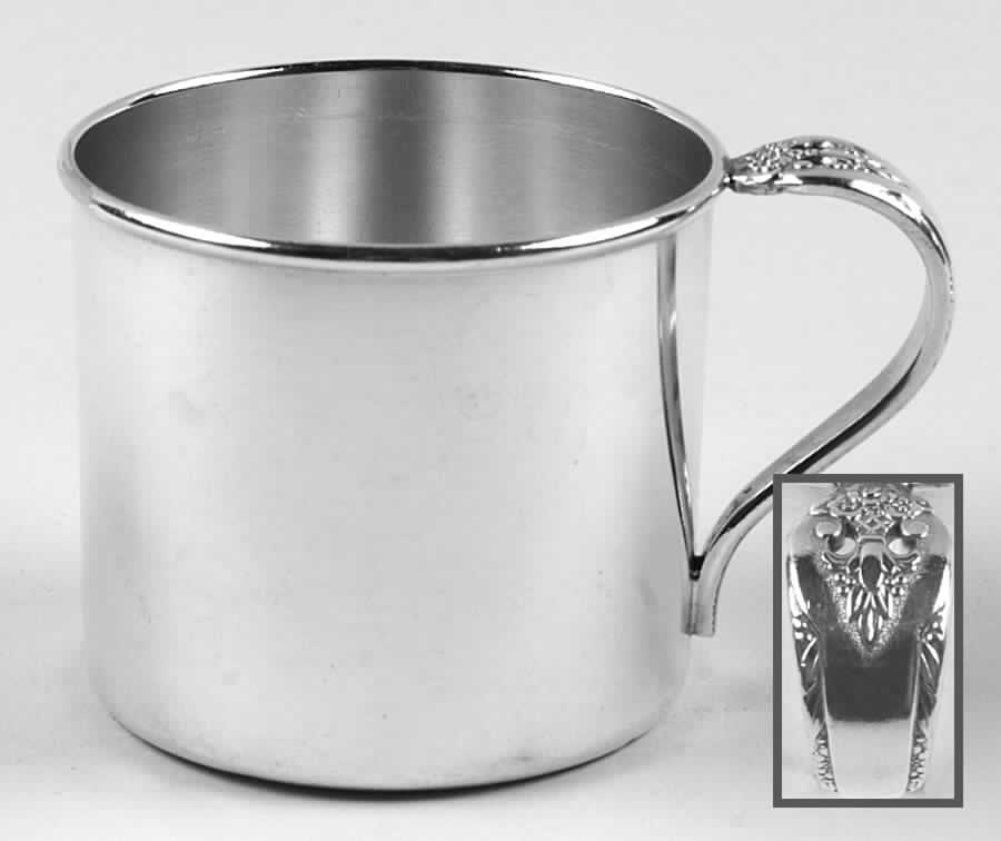 Lovely Lady (Silverplate, Hollowwaree) Silverplate Baby Cup by International Silver-1