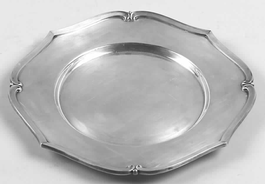 Minuet (Sterling, 1925, Hollowware) Dinner/Service Plate by International Silver-1