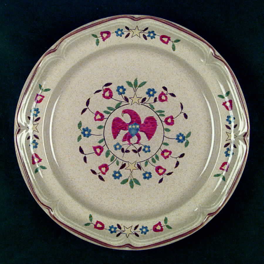 American Eagle Dinner Plate by International-1