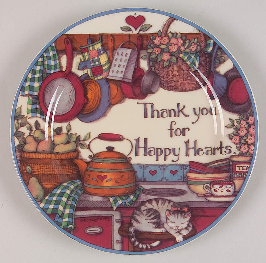 Heartsongs Salad Plate by International-1