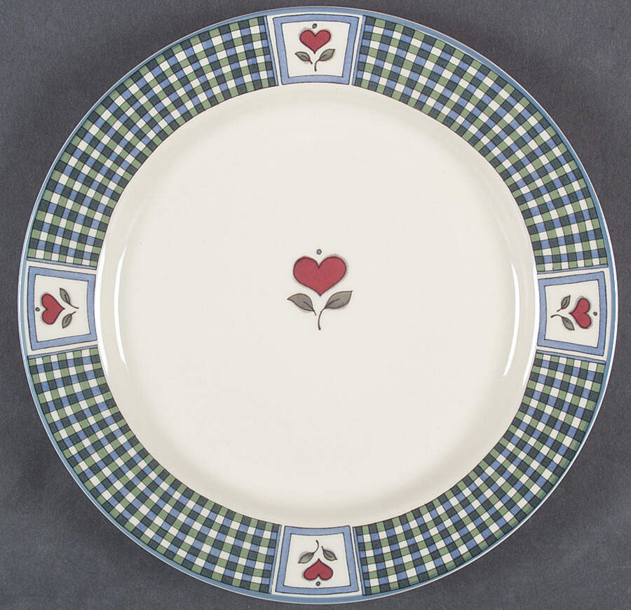 Heartsongs Dinner Plate by International-1