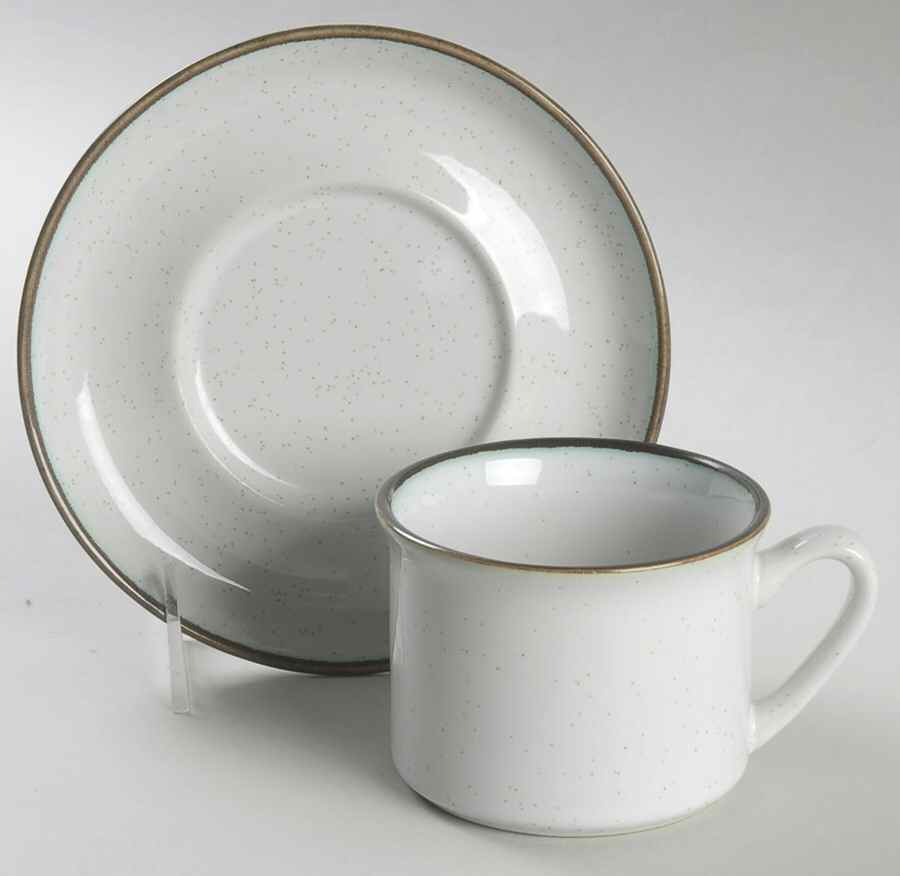 Bleeker Flat Cup & Saucer Set by International-1