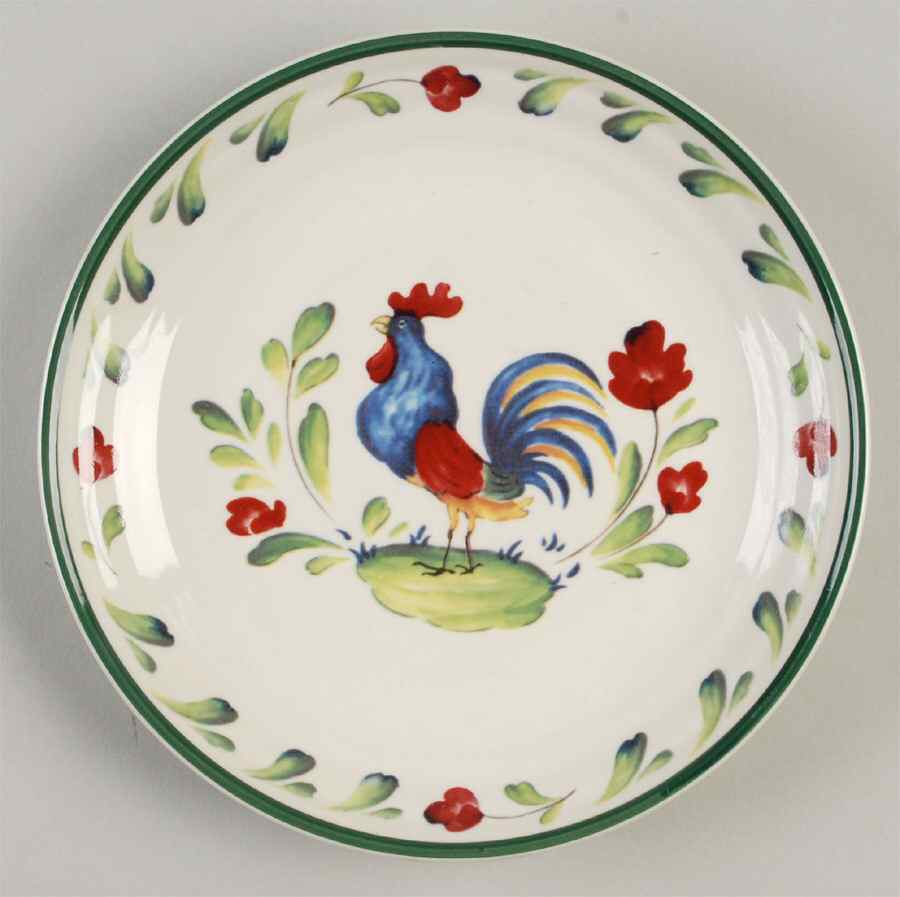 Provence (Rooster) Salad Plate by International-1