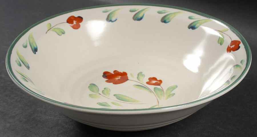 Provence (Rooster) 9" Round Vegetable Bowl by International-1