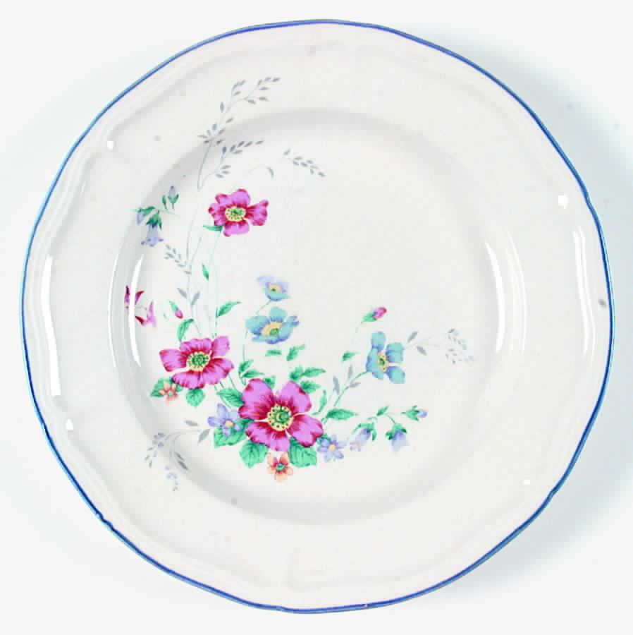English Country Dinner Plate by International-1