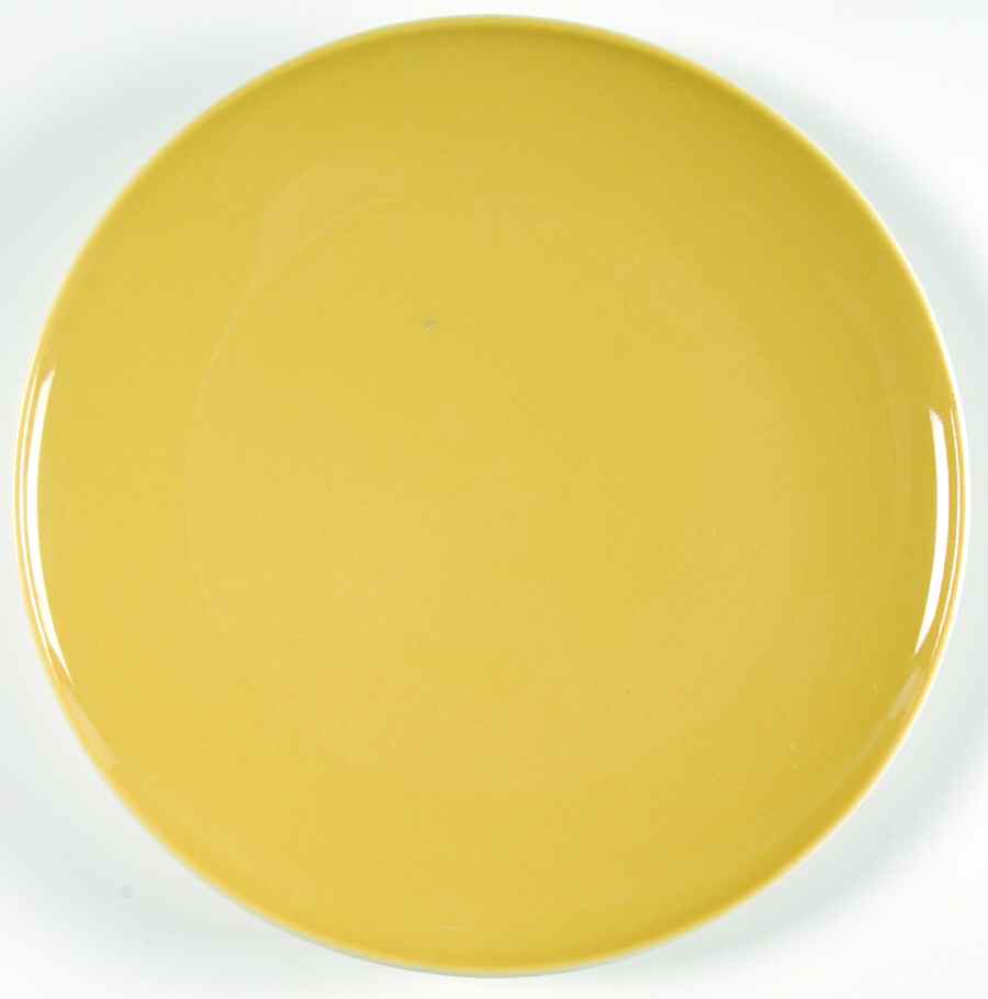 Accent Mustard Yellow (Citron) Bread & Butter Plate by Iroquois-1