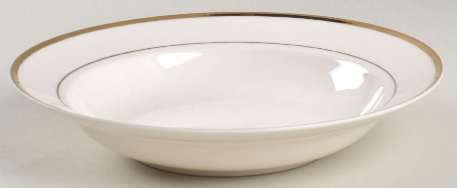 Windsor Gold Rim Soup Bowl by International-1