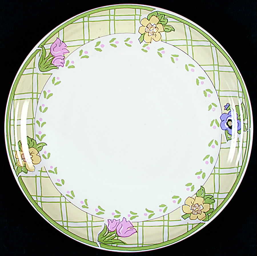 In My Garden Dinner Plate by International-1