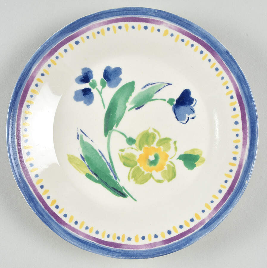 Summer Wind Salad Plate by International-1