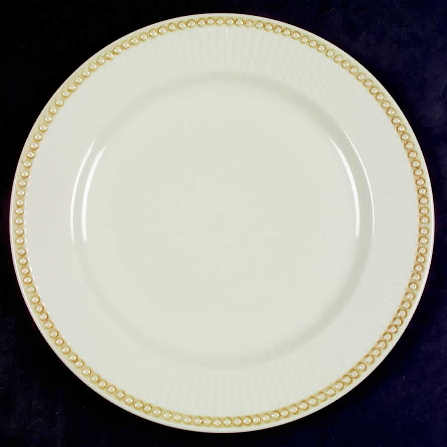 Precious Pearl Dinner Plate by International-1