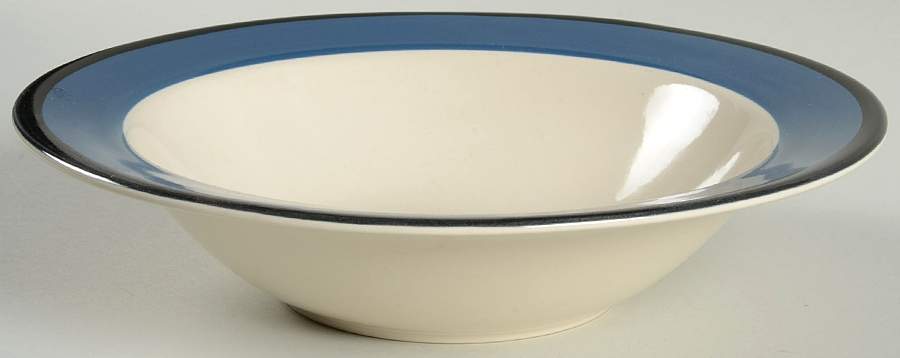 Colors of Celebration Denim Blue 10" Round Vegetable Bowl by International-1