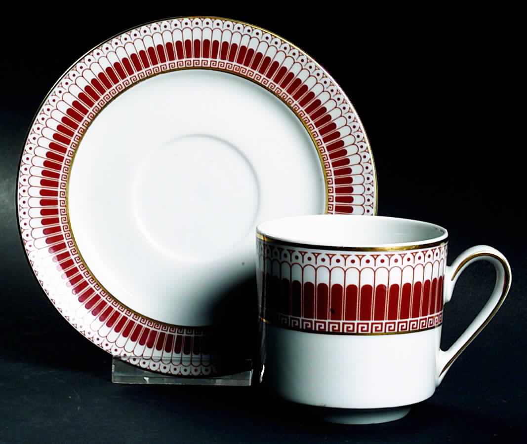 IOI1 Flat Cup & Saucer Set by Ionia-1