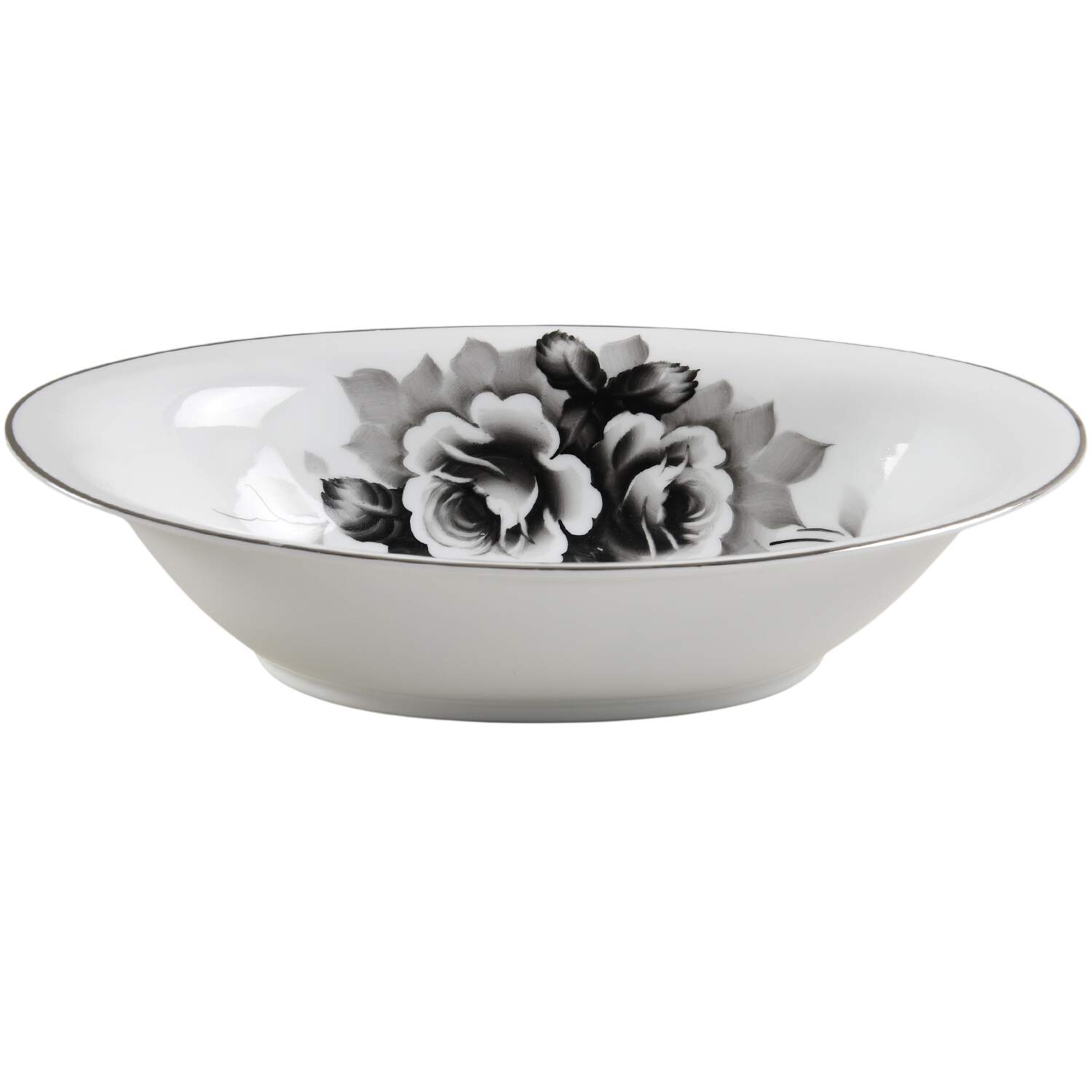 5272 10" Oval Vegetable Bowl by I China (Japan)-1
