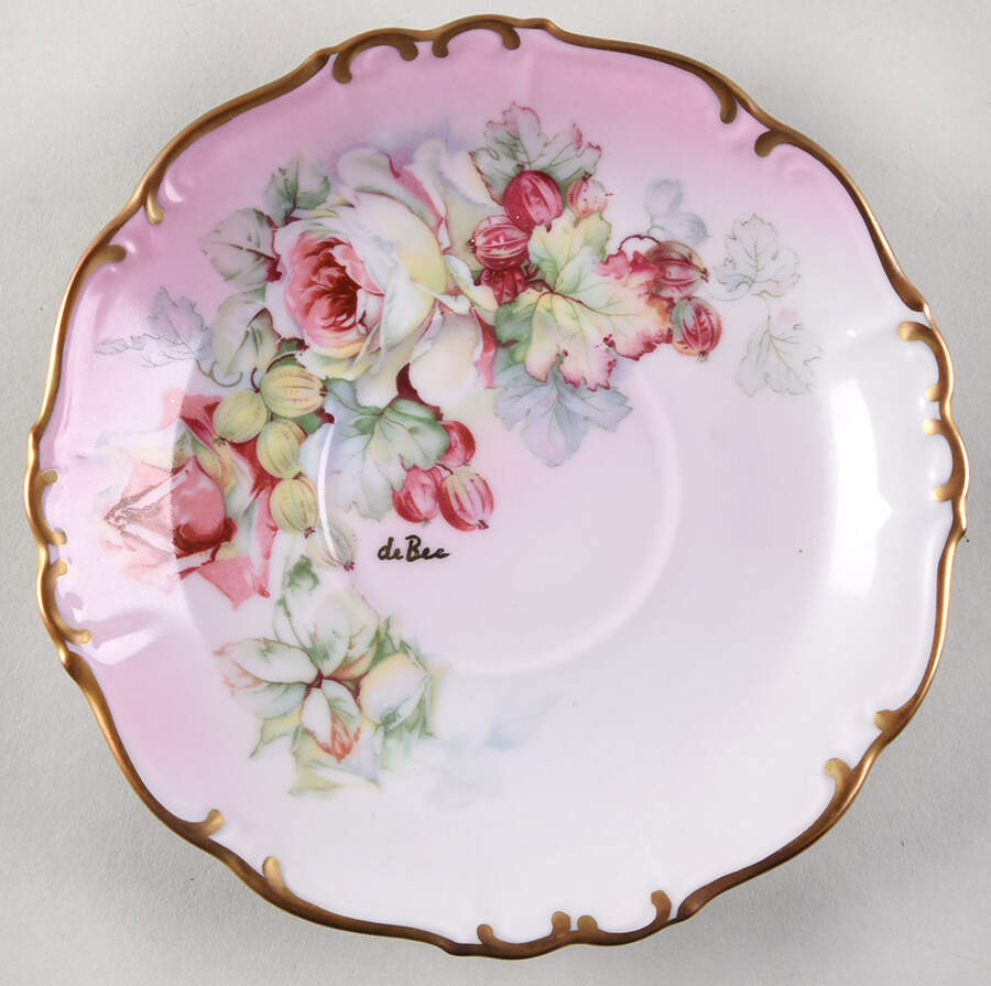 IME4 Saucer for Footed Cup by Imperial (Bavaria)-1