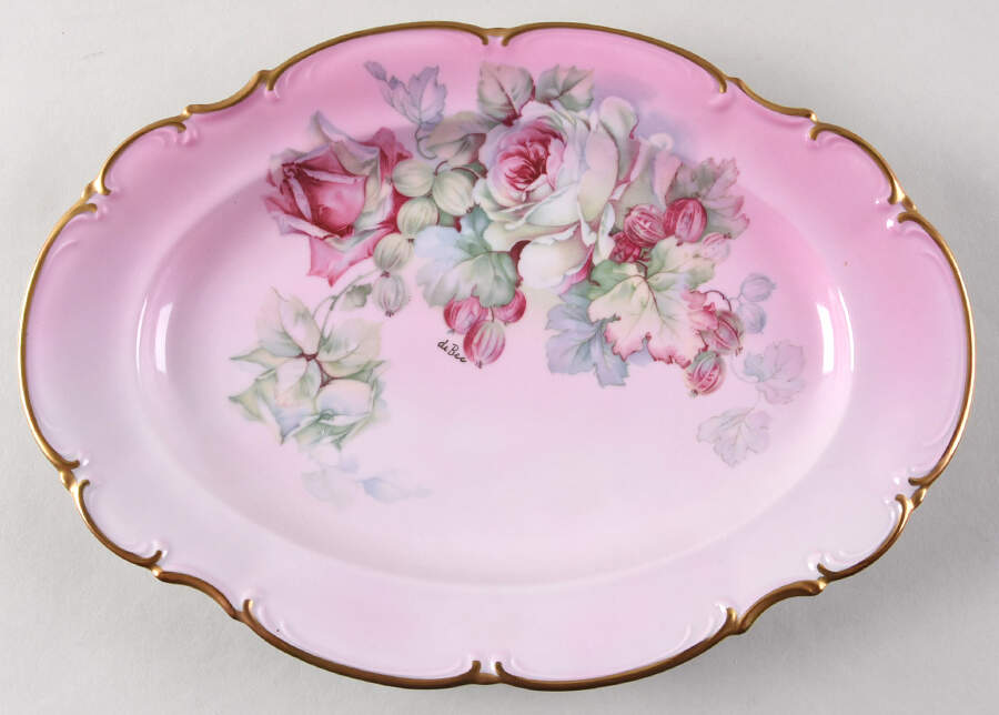IME4 12" Oval Serving Platter by Imperial (Bavaria)-1