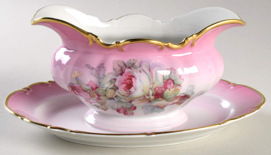 IME4 Gravy Boat with Attached Underplate by Imperial (Bavaria)-1