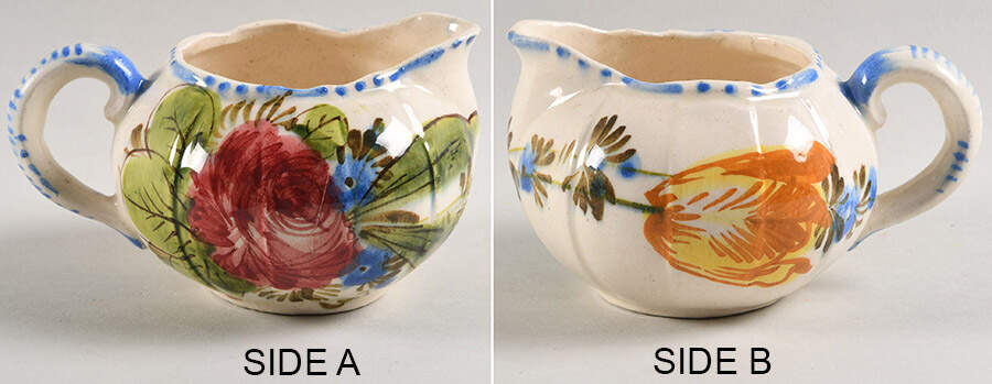 Nove Rose Creamer by Italy-1