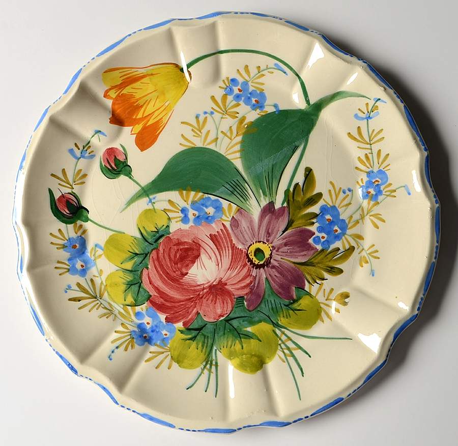 Nove Rose Dinner Plate by Italy-1