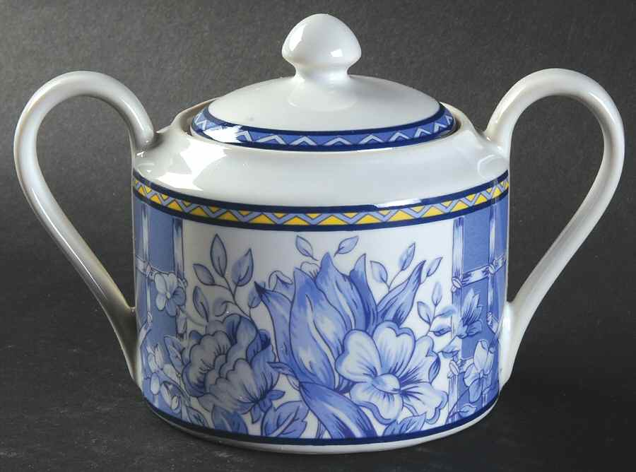 Palace Garden Sugar Bowl & Lid by Interiors (PTS)-1