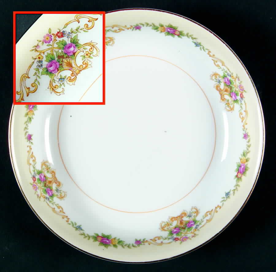 Mystery #180 Coupe Soup Bowl by Noritake-1