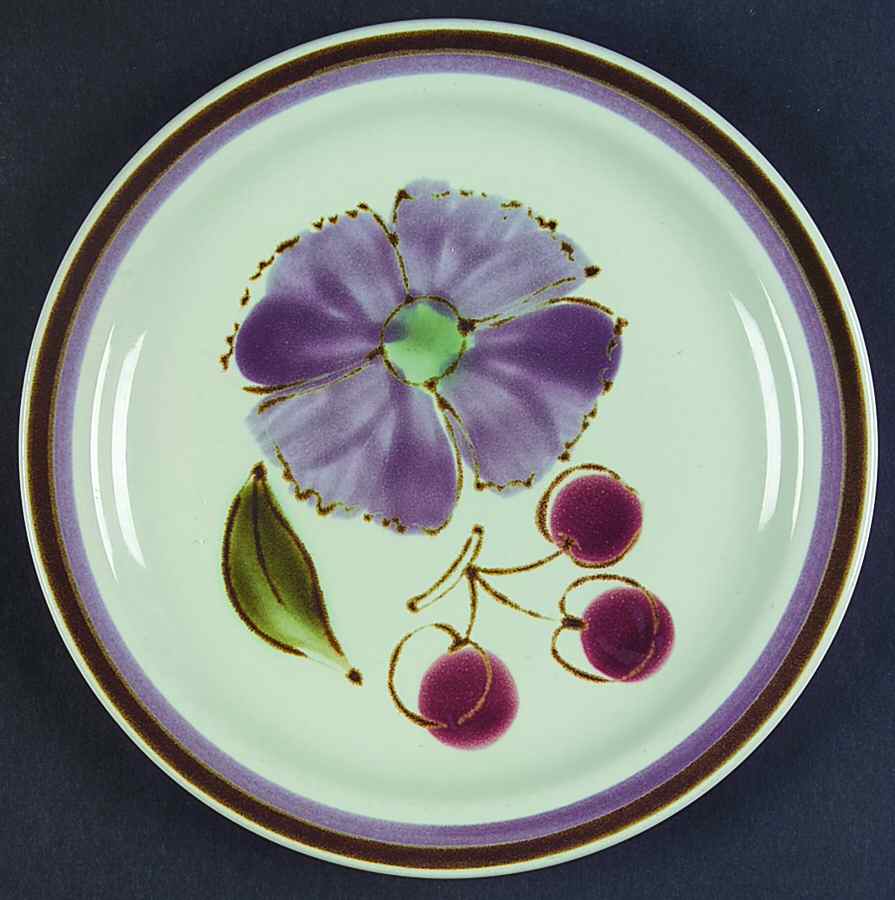 Orchid Salad Plate by International-1