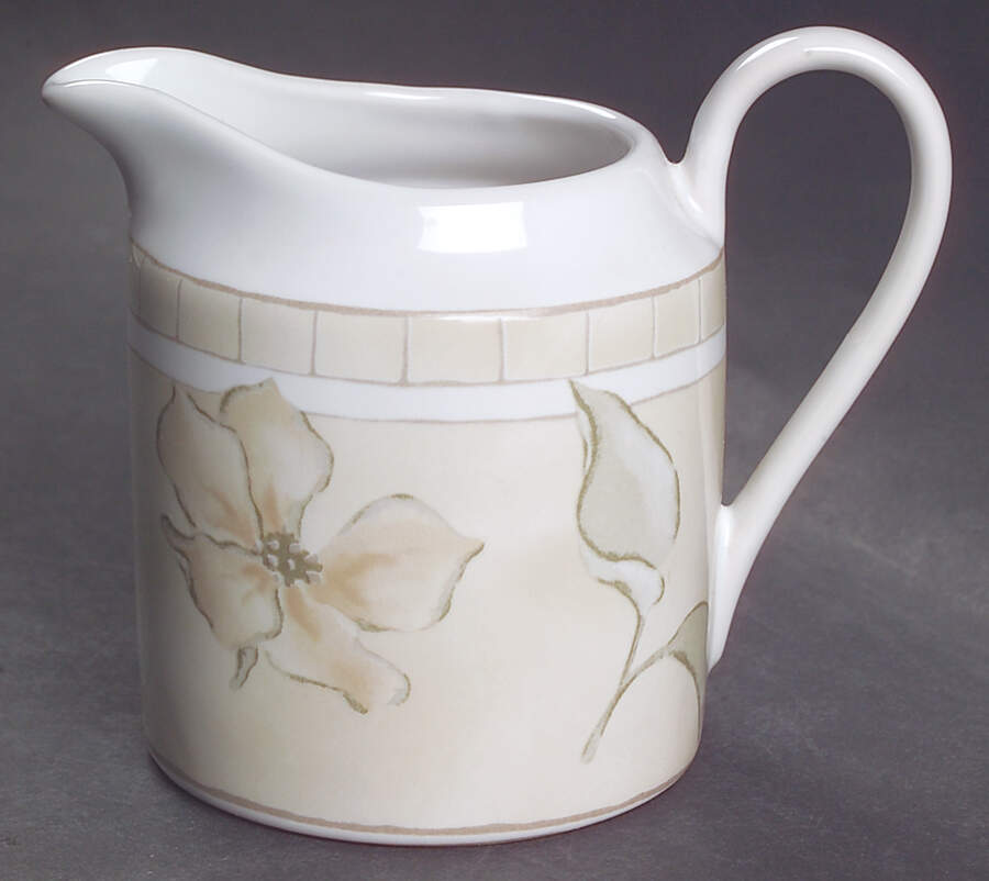 Linen Flower Creamer by Interiors (PTS)-1
